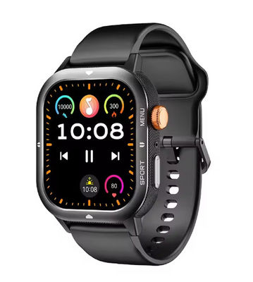 C30 1ATM Waterproof Smartwatch For Men Women , BT Call Fitness Sleep Heart Rate Sport Watch