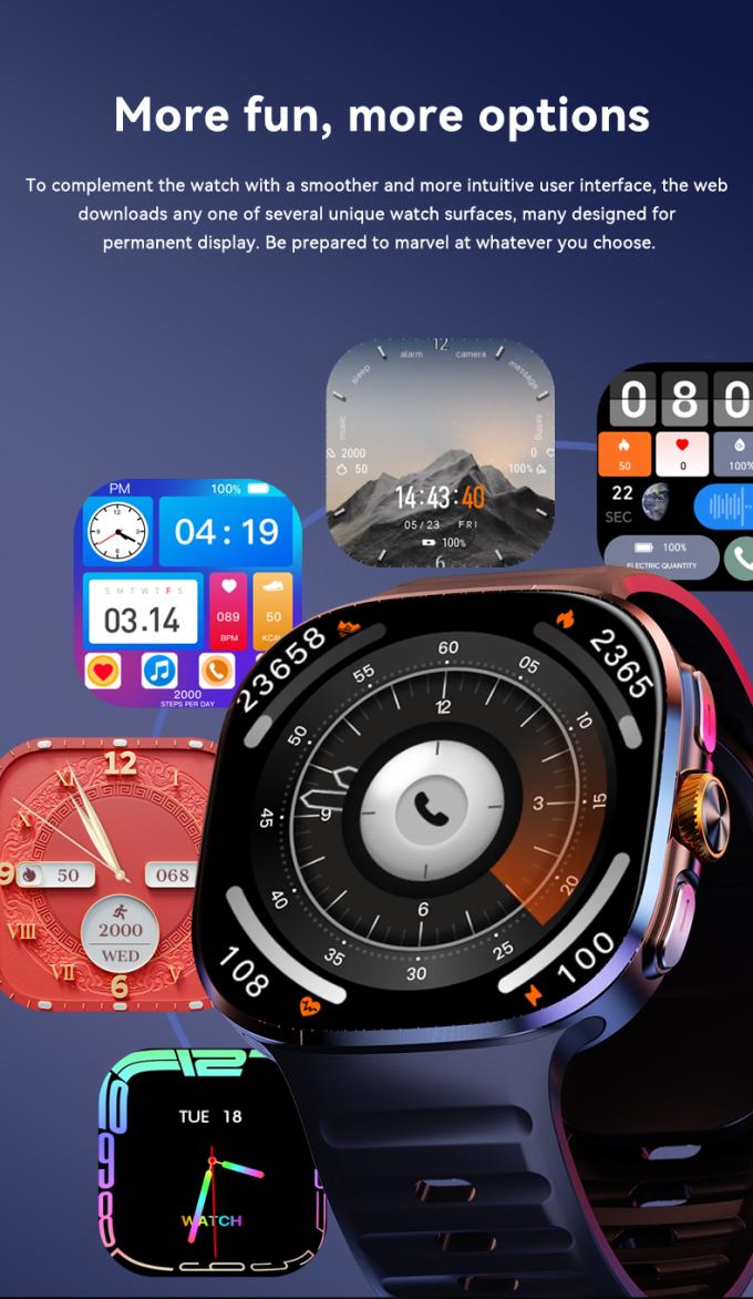 Smartatch Android NEW M99 Smartwatch 4G SIM Card Android 10 2.4inch AMOLED Screen 2100mAh